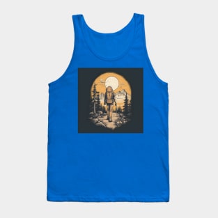 Backpacking Hiking Wanderlust Tank Top